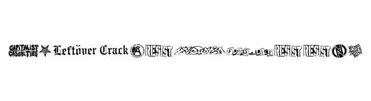 punk rawk dingbatz  Free Fonts Download