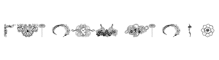wmflowers3  Free Fonts Download
