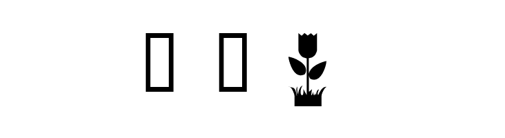 wmflowers1  Free Fonts Download