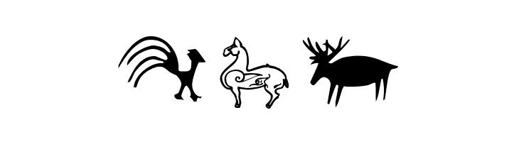 CavePaintingDingbats  Free Fonts Download