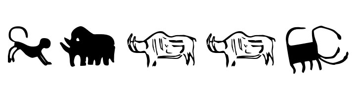CavePaintingDingbats  Free Fonts Download