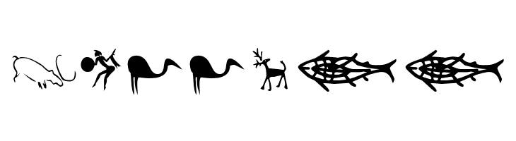 CavePaintingDingbats  Free Fonts Download