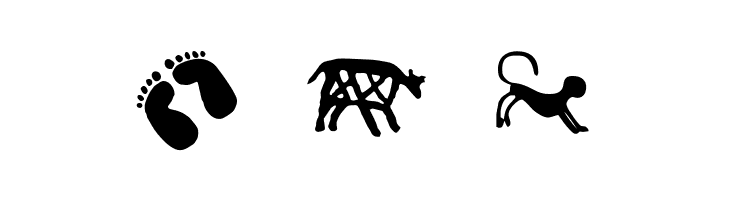 CavePaintingDingbats  Free Fonts Download