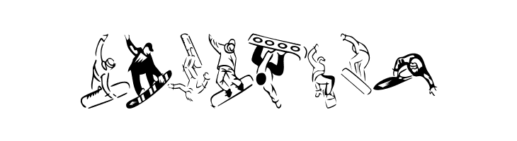 KR Snowboard  Free Fonts Download