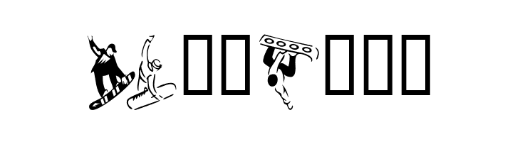 KR Snowboard  Free Fonts Download
