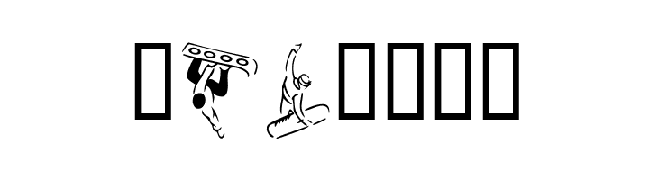 KR Snowboard  Free Fonts Download