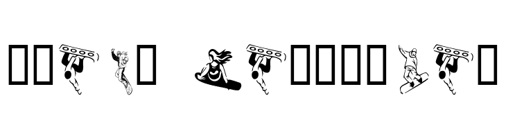 KR Snowboard  Free Fonts Download