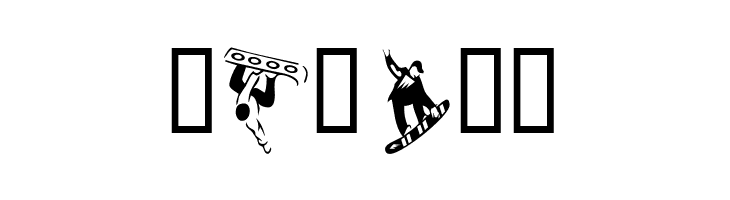 KR Snowboard  Free Fonts Download