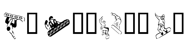 KR Snowboard  Free Fonts Download