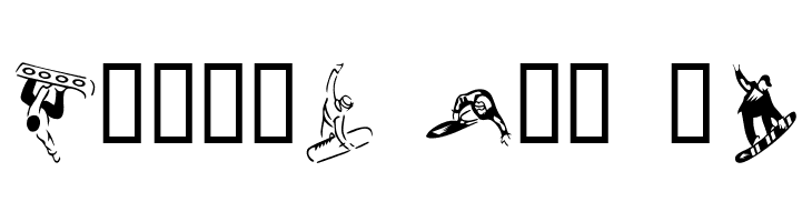 KR Snowboard  Free Fonts Download