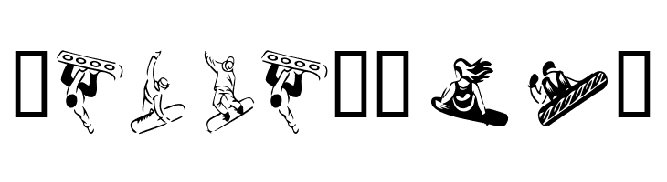 KR Snowboard  Free Fonts Download