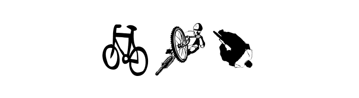 Cycling  Free Fonts Download