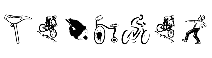 Cycling  Free Fonts Download
