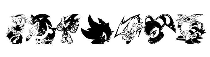 Sonic Mega Font  Free Fonts Download