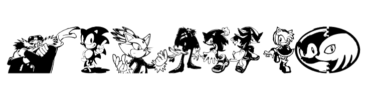 Sonic Mega Font  Free Fonts Download
