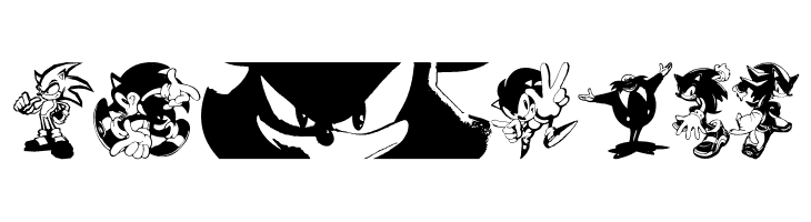 Sonic Mega Font  Free Fonts Download