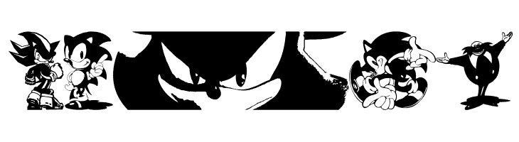 Sonic Mega Font  Free Fonts Download