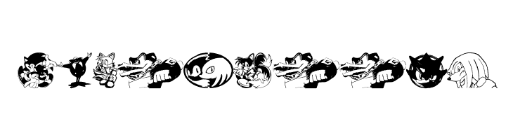 Sonic Mega Font  Free Fonts Download