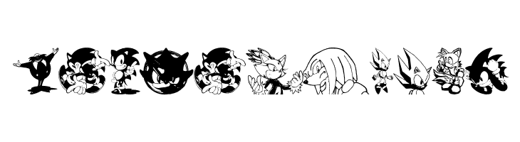 Sonic Mega Font  Free Fonts Download