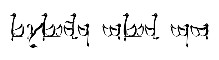 Tengwar Teleri  Free Fonts Download