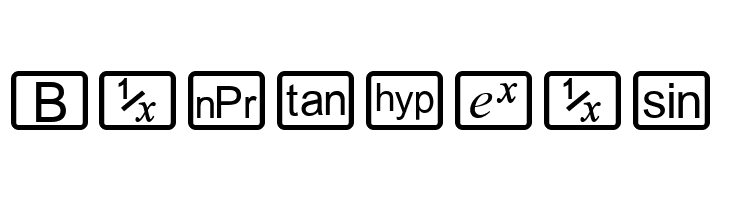 CalcHux  Free Fonts Download