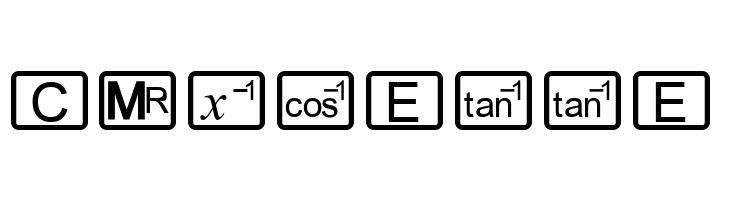 CalcHux  Free Fonts Download