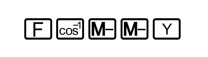 CalcHux  Free Fonts Download