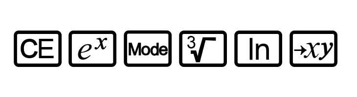 CalcHux  Free Fonts Download