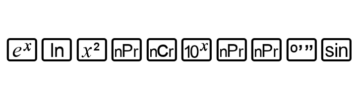 CalcHux  Free Fonts Download