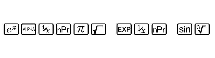 CalcHux  Free Fonts Download