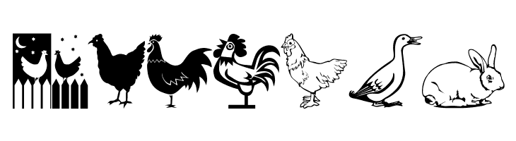 LCR On the Farm  Free Fonts Download