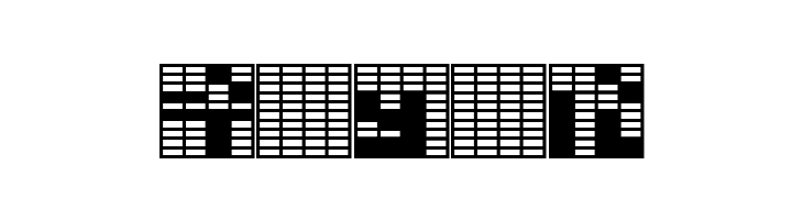 katakana,block  Free Fonts Download