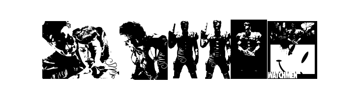 The Comedian Dingbats  Free Fonts Download