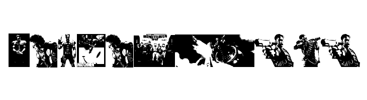 The Comedian Dingbats  Free Fonts Download