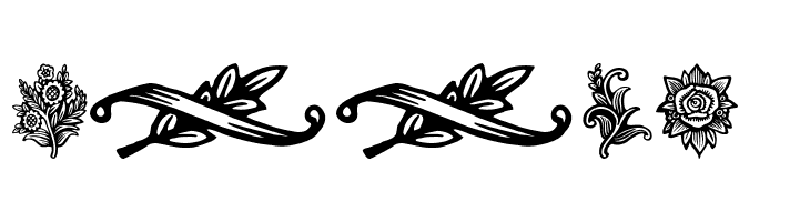 Schluss-Vignetten  Free Fonts Download