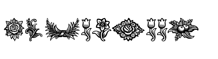 Schluss-Vignetten  Free Fonts Download