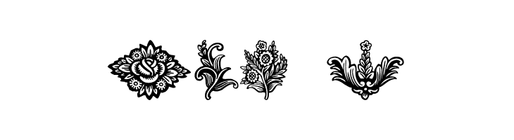 Schluss-Vignetten  Free Fonts Download