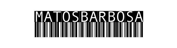 BarMKode-Inverse  Free Fonts Download