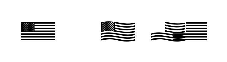 US Flag  Free Fonts Download