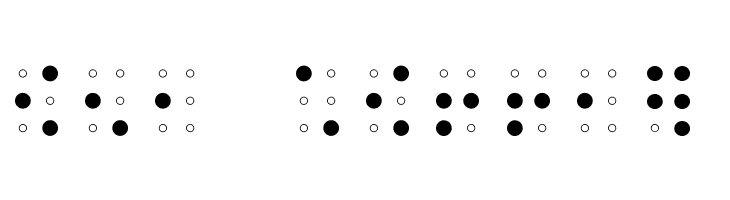Braille AOE  Free Fonts Download