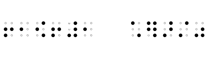 Braille AOE  Free Fonts Download