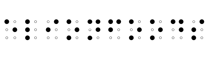 Braille AOE  Free Fonts Download