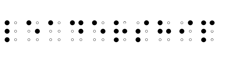 Braille AOE  Free Fonts Download