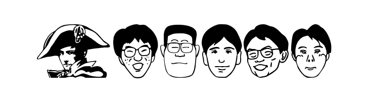 SakabePeople02  Free Fonts Download