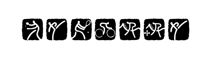 Olympic Beijing Picto  Free Fonts Download