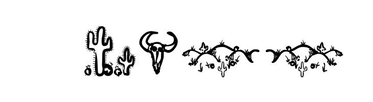 Death Valley Dingbats  Free Fonts Download