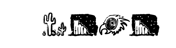 Death Valley Dingbats  Free Fonts Download