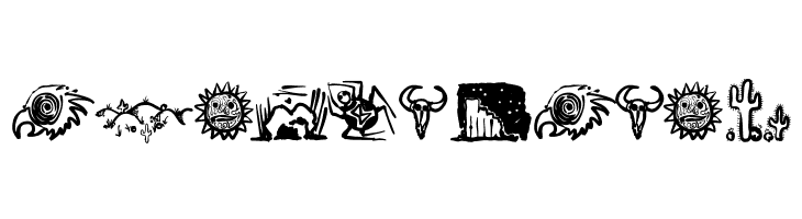 Death Valley Dingbats  Free Fonts Download