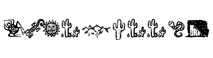 Death Valley Dingbats  Free Fonts Download