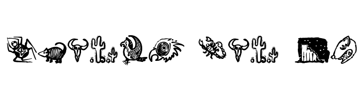 Death Valley Dingbats  Free Fonts Download